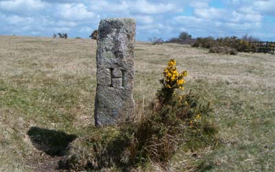 Trehudreth Boundary Stone - Blisland Manor