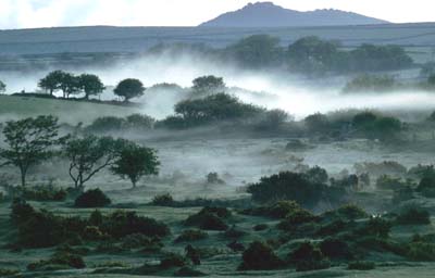 Dawn over Bodmin Moor